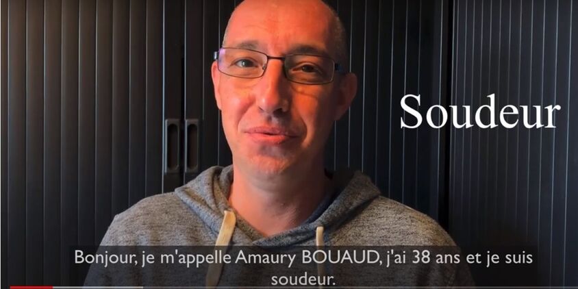 Photo d'Amaury, soudeur